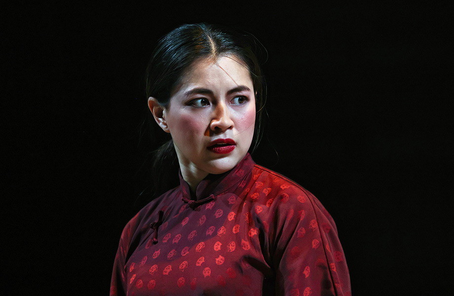 Kimie Tsukakoshi in The Poison of Polygamy (photograph by Prudence Upton).